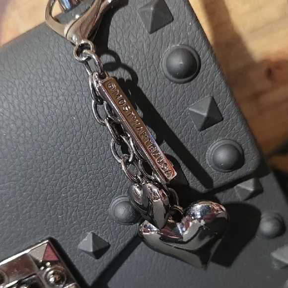 Black Studded Crossbody Bag - Picture 2 of 11